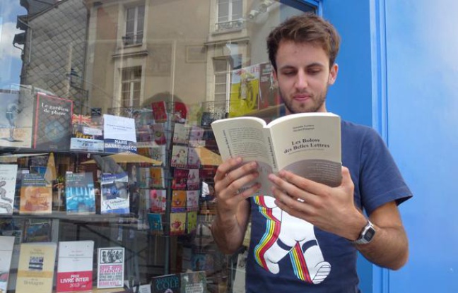 Quentin Leclerc, étudiant rennais de 22 ans, coauteur du livre Les Boloss des belles lettres. Quentin Leclerc, étudiant rennais de 22 ans, coauteur du livre Les Boloss des belles lettres.