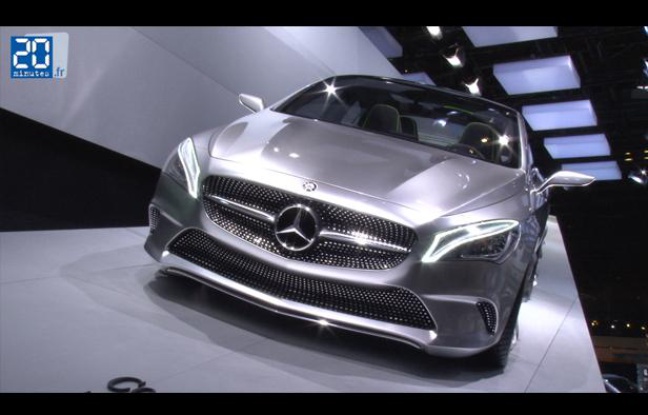 Mercedes Concept Style Coupé au Mondial de l'automobile 2012 de Paris Mercedes Concept Style Coupé au Mondial de l'automobile 2012 de Paris