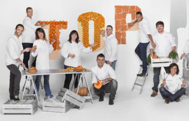 Une partie des candidats de la 4ème saison de Top Chef. Une partie des candidats de la 4ème saison de Top Chef.