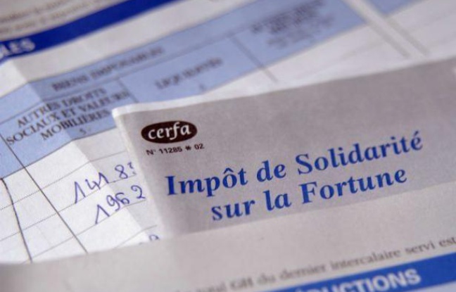 Illustration de l'Impôt de solidarité sur la fortune. Illustration de l'Impôt de solidarité sur la fortune.