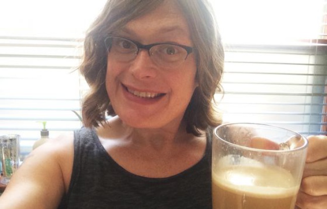 Un selfie de Lilly Wachowski. Un selfie de Lilly Wachowski.
