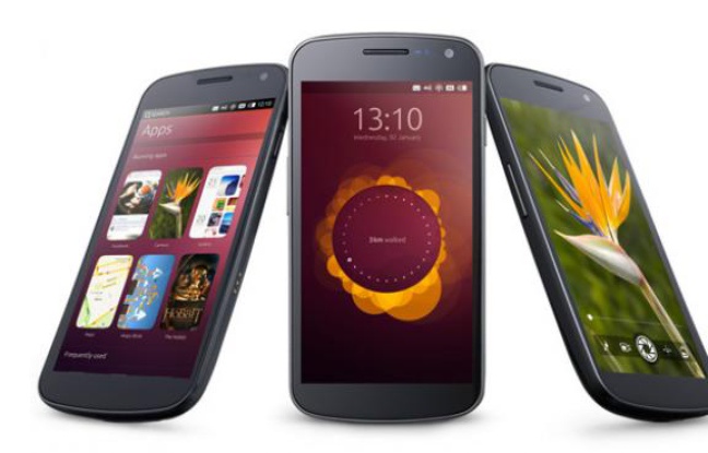 Ubuntu for phones, présenté par Canonical le 2 janvier 2013. Ubuntu for phones, présenté par Canonical le 2 janvier 2013.