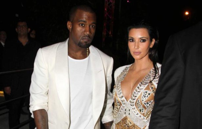 Kim Kardashian et Kanye West le 24 mai 2012 à Cannes. Kim Kardashian et Kanye West le 24 mai 2012 à Cannes.