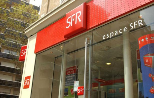 La devanture d'un magasin SFR.
La devanture d'un magasin SFR.
