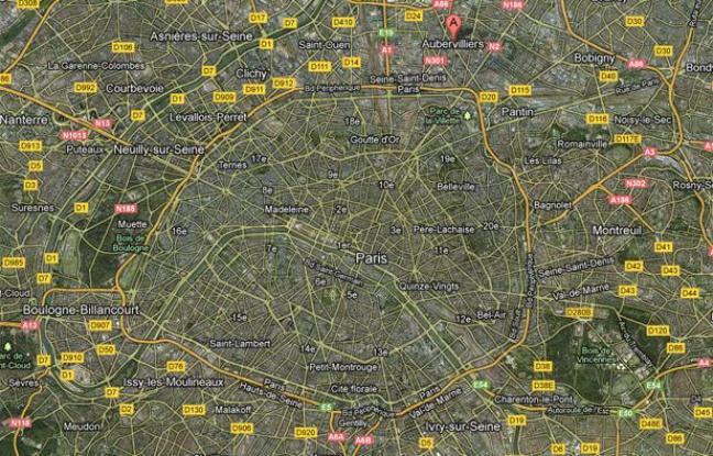 Googlemap localisant Aubervilliers, en Seine-Saint-Denis. Googlemap localisant Aubervilliers, en Seine-Saint-Denis.