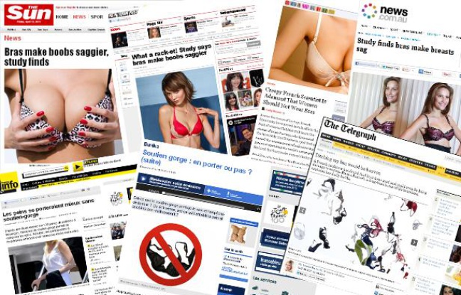 De France Bleu Besançon au New-York Post, l'étude de Jean-Denis Rouillon sur l'impact des soutien-gorge sur la poitrine des femmes à fait le tour de la planète média De France Bleu Besançon au New-York Post, l'étude de Jean-Denis Rouillon sur l'impact des soutien-gorge sur la poitrine des femmes à fait le tour de la planète média