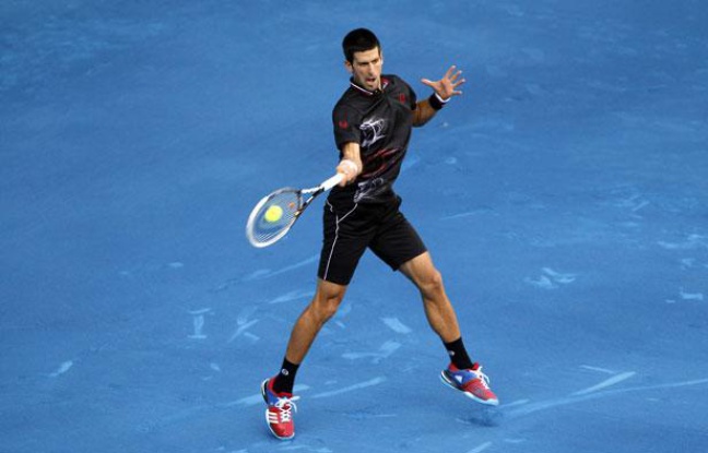 Novak Djokovic au tournoi de Madrid, le 8 mai 2012. Novak Djokovic au tournoi de Madrid, le 8 mai 2012.