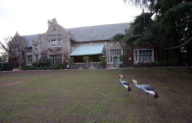 Le manoir Playboy, à Beverly Hills, en 2007. Le manoir Playboy, à Beverly Hills, en 2007.