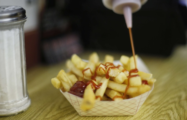 Frites, illustration. Frites, illustration.