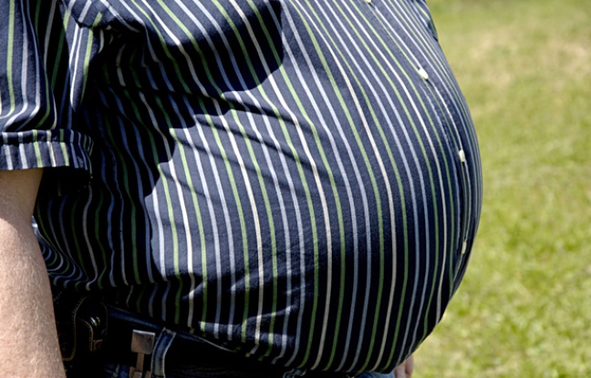 Illustration: Obésité abdominale. Illustration: Obésité abdominale.