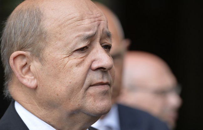 Jean-Yves Le Drian, le 4 août 2014 à Rennes Jean-Yves Le Drian, le 4 août 2014 à Rennes