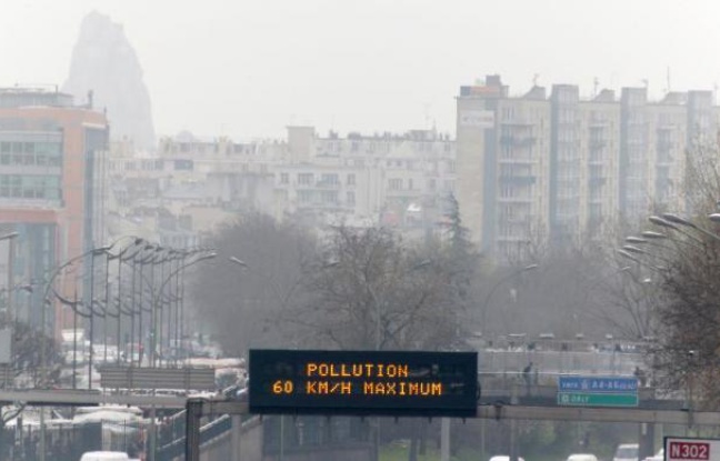 Pollution à Paris le 15 mars 2014 Pollution à Paris le 15 mars 2014