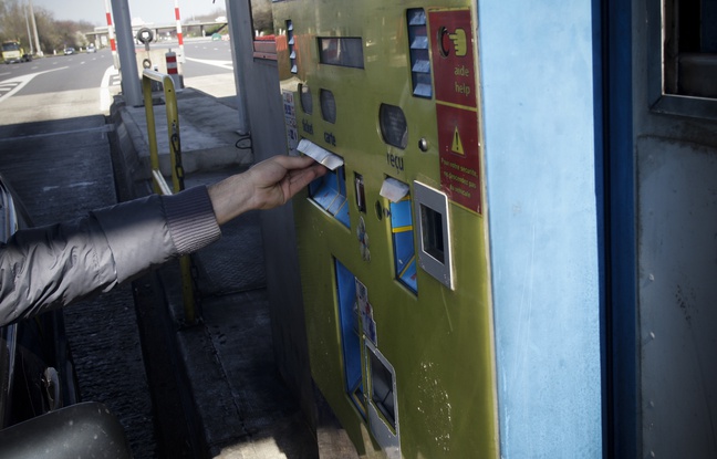 La barrière de péage Toulouse Nord La barrière de péage Toulouse Nord