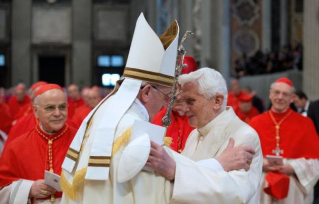 Rencontre de 2 papes