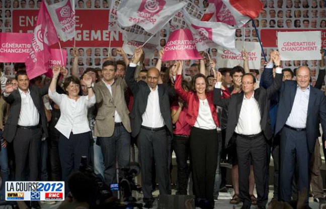 Photo des candidats à la primaire socialiste à la Rochelle. Photo des candidats à la primaire socialiste à la Rochelle.