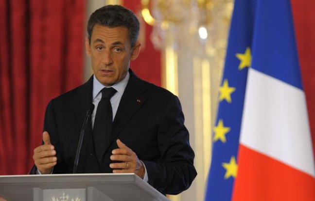 Nicolas Sarkozy, le 31 août 2011, lors de la conférence annuelle des ambassadeurs de France, à Paris. Nicolas Sarkozy, le 31 août 2011, lors de la conférence annuelle des ambassadeurs de France, à Paris.