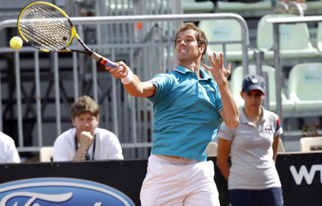 Richard Gasquet au tournoi de Rome, le 17 mai 2012. Richard Gasquet au tournoi de Rome, le 17 mai 2012.