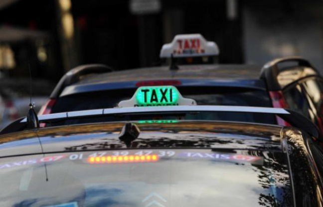 Illustration sur les taxis parisiens. Illustration sur les taxis parisiens.