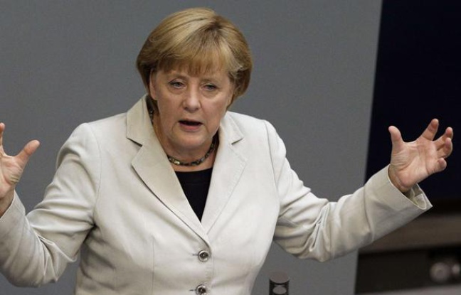 La Chancelière allemande Angela Merkel La Chancelière allemande Angela Merkel
