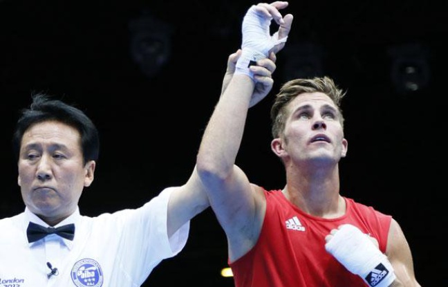 Le Français Alexis Vastine, le 29 juillet 2012? à Londres. Le Français Alexis Vastine, le 29 juillet 2012? à Londres.
