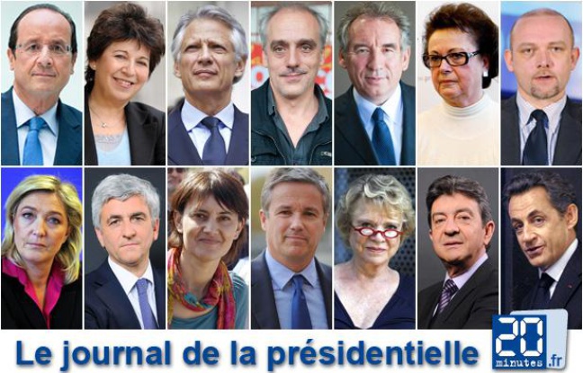 Le journal de la présidentielle. Le journal de la présidentielle.
