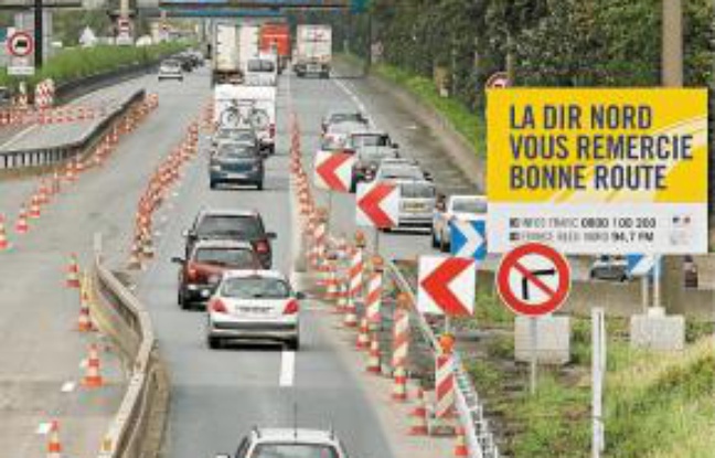 Bientôt une chaussée toute neuve. Bientôt une chaussée toute neuve.
