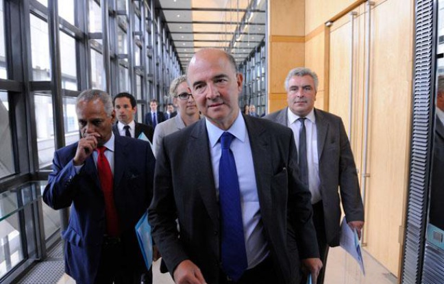 Pierre Moscovici, le 28 août à Bercy. Pierre Moscovici, le 28 août à Bercy.
