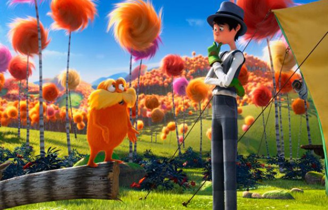 Extrait du film d'animation «Le Lorax». Extrait du film d'animation «Le Lorax».