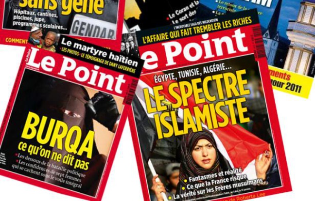 Couvertures de magazines consacrées à l'islam. Couvertures de magazines consacrées à l'islam.