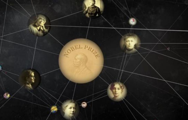 Une représentation du «knowledge graph», le «graphe du savoir» de Google. Une représentation du «knowledge graph», le «graphe du savoir» de Google.