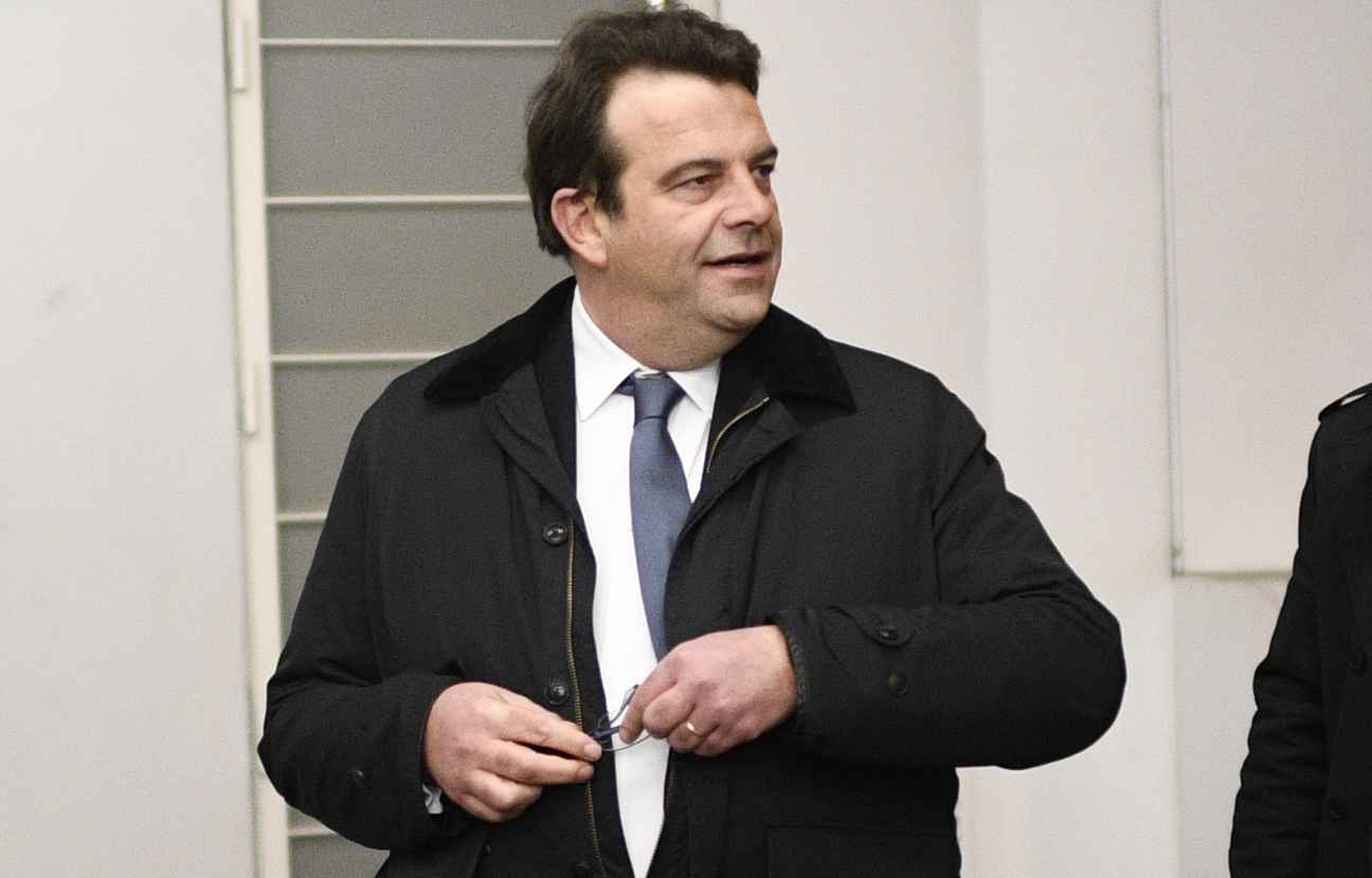 Thierry Solère porte parole de la campagne de François Fillon le 7 février 2017