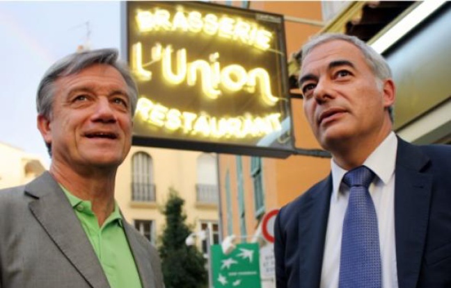 En se présentant aux municipales face à P. Allemand (d), P. Mottard (g) avait été exclu du PS. En se présentant aux municipales face à P. Allemand (d), P. Mottard (g) avait été exclu du PS.