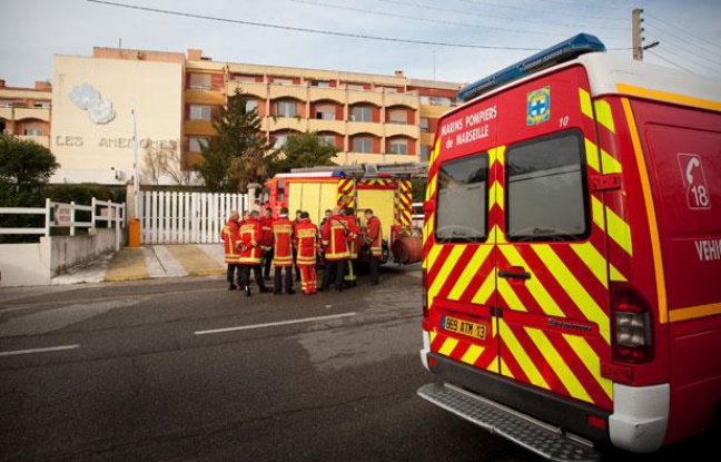 La maison de retraite «Les Anémones», à Marseille (12e arrondissement), où un incendie s'est déclenché, le 14 décembre 2011. La maison de retraite «Les Anémones», à Marseille (12e arrondissement), où un incendie s'est déclenché, le 14 décembre 2011.