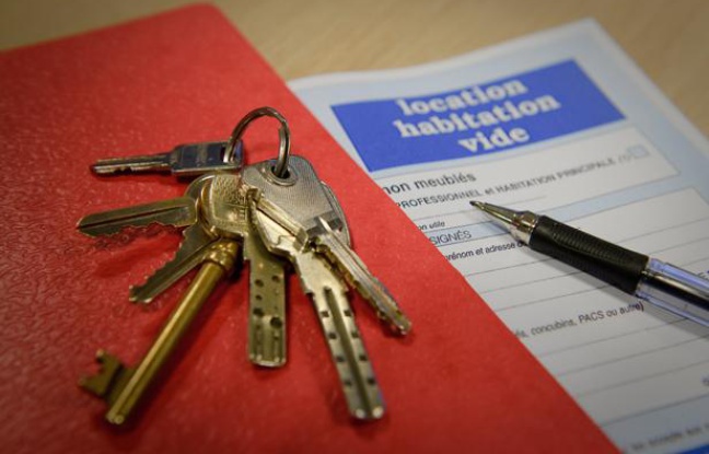 Bail de location, illustration immobilier. Bail de location, illustration immobilier.