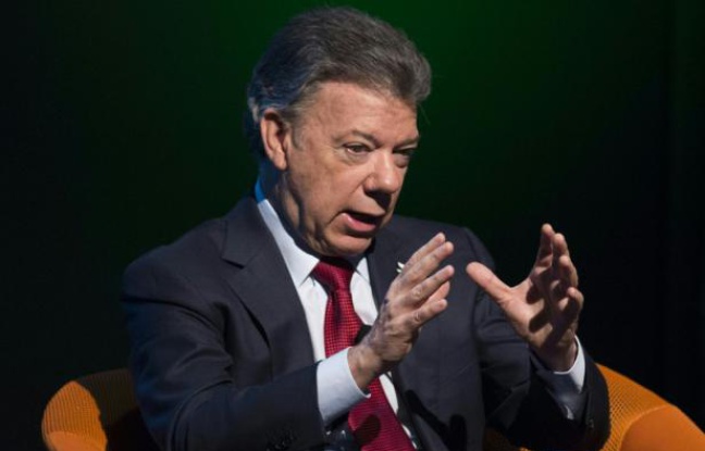 Le président colombien Juan Manuel Santos à Washington, le 5 février 2016 Le président colombien Juan Manuel Santos à Washington, le 5 février 2016