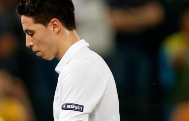 Samir Nasri lors de la défaite de l'Equipe de France 2-0 face à l'Espagne lors de l'Euro 2012, le 23 juin. Samir Nasri lors de la défaite de l'Equipe de France 2-0 face à l'Espagne lors de l'Euro 2012, le 23 juin.