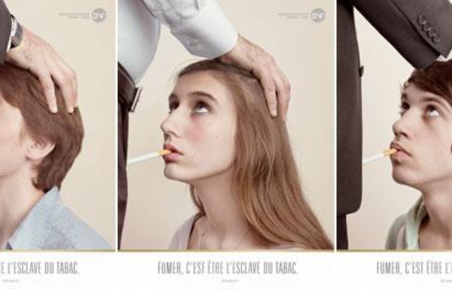 Nouvelle campagne de communication de l'association des Droits des non fumeurs Nouvelle campagne de communication de l'association des Droits des non fumeurs