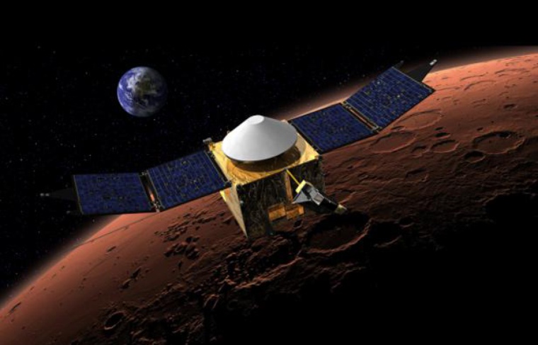 The Maven NASA probe will analyze the atmosphere & # XE8, re Mars & # xE0, from September 2014