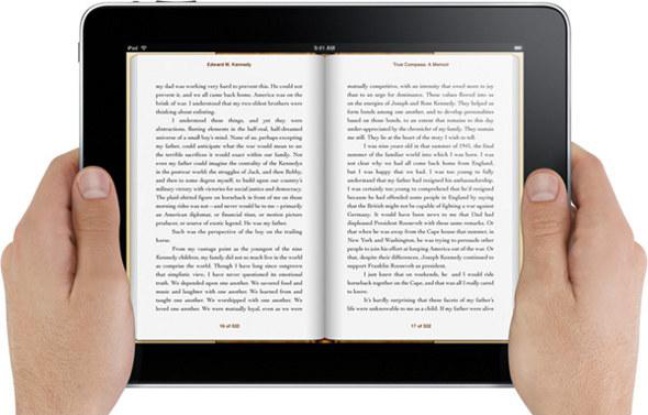 L'iPad permet de lire des livres électroniques L'iPad permet de lire des livres électroniques