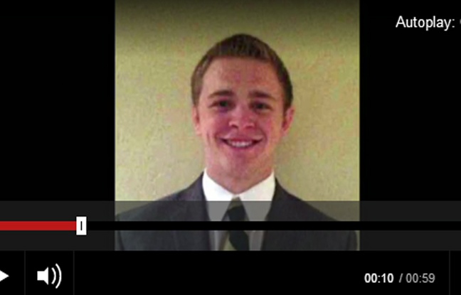 Mason Wells, 19 ans, est l'un des trois missionnaires mormons à avoir été bléssé à l'aéroport de Bruxelles. Mason Wells, 19 ans, est l'un des trois missionnaires mormons à avoir été bléssé à l'aéroport de Bruxelles.