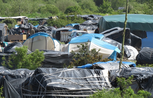 La nouvelle «jungle» à Calais La nouvelle «jungle» à Calais
