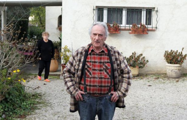 Pierre Le Guennec, et sa femme, le 29 novembre 2010 à Mouans-Sartoux Pierre Le Guennec, et sa femme, le 29 novembre 2010 à Mouans-Sartoux