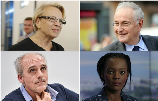 Michèle Alliot-Marie, Jacques Cheminade, Philippe Poutou et Rama Yade. Michèle Alliot-Marie, Jacques Cheminade, Philippe Poutou et Rama Yade.