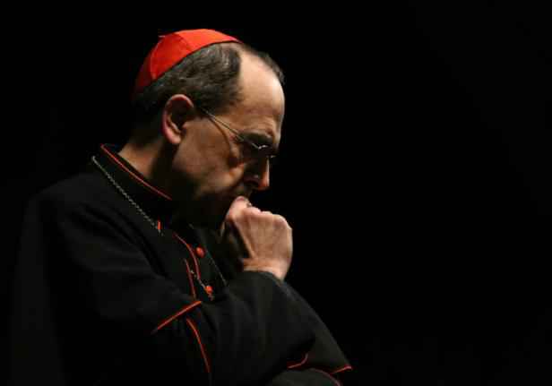 Le cardinal Philippe Barbarin le 06 décembre 2014