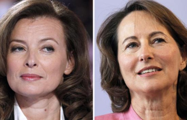 Valérie Trierweiler et Ségolène Royal. Valérie Trierweiler et Ségolène Royal.