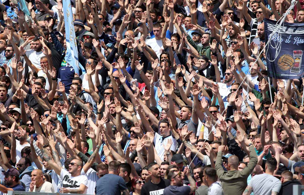 Les supporters de la Lazio revendiquent