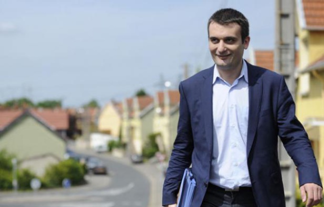 Florian Philippot, le bras droit de Marine Le Pen, le 20 mai 2012, Freyming-Merlebach, en Moselle. Florian Philippot, le bras droit de Marine Le Pen, le 20 mai 2012, Freyming-Merlebach, en Moselle.