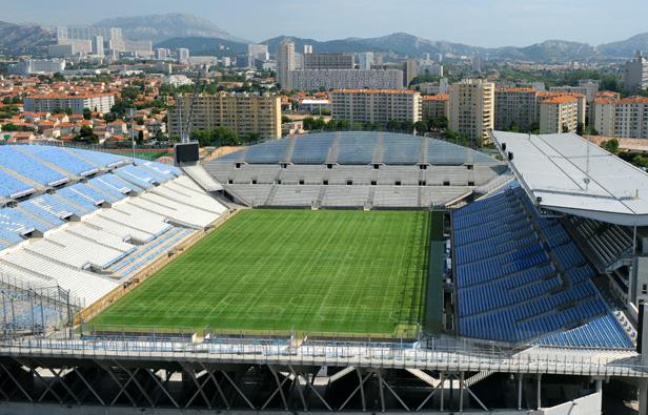 Le stade Vélodrome, à Marseille. Le stade Vélodrome, à Marseille.