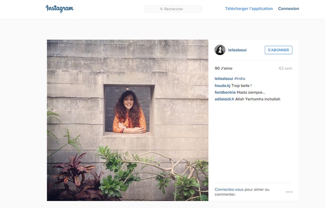 La photographe franco marocaine Leïla Alaoui. La photographe franco marocaine Leïla Alaoui.