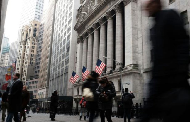 La bourse de New York, le 15 janvier 2016 La bourse de New York, le 15 janvier 2016